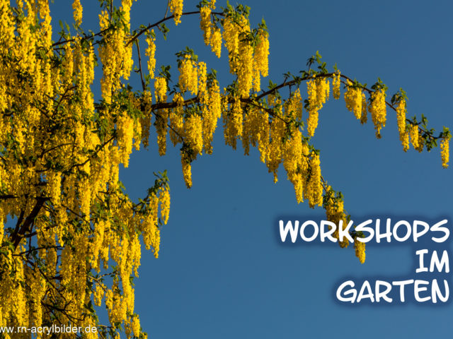 Workshops im Garten