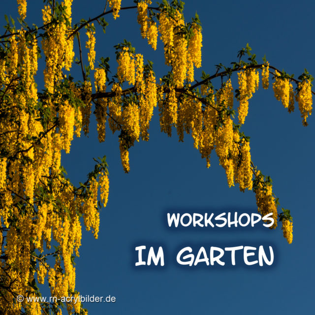 Workshops im Garten